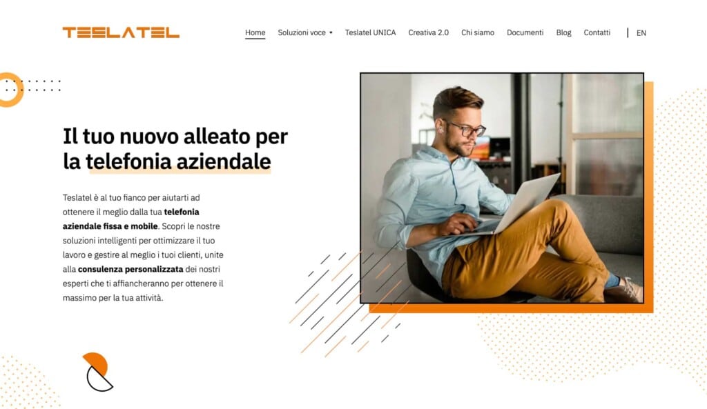 Sito web Teslatel