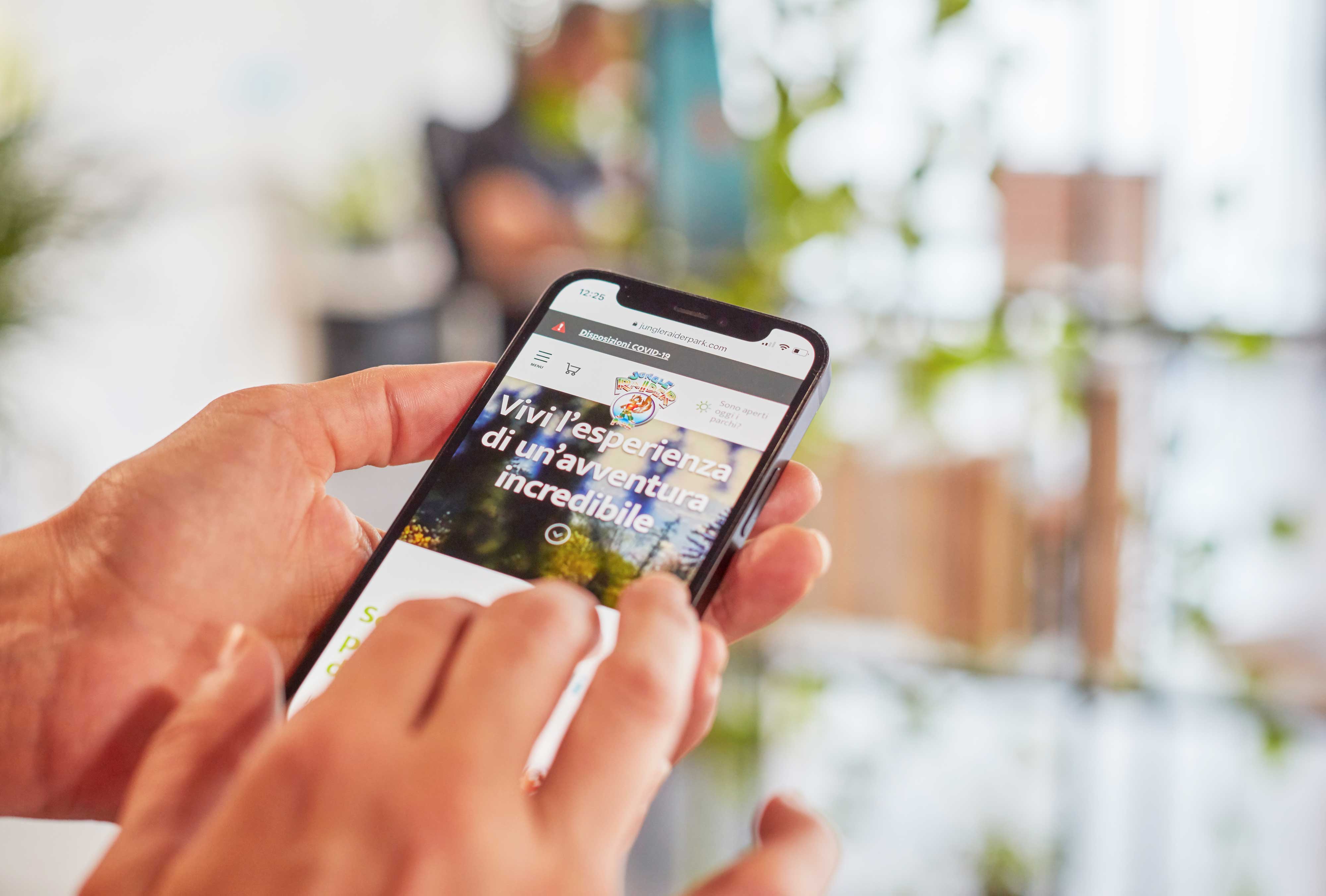 Utilizzo di un sito web responsive